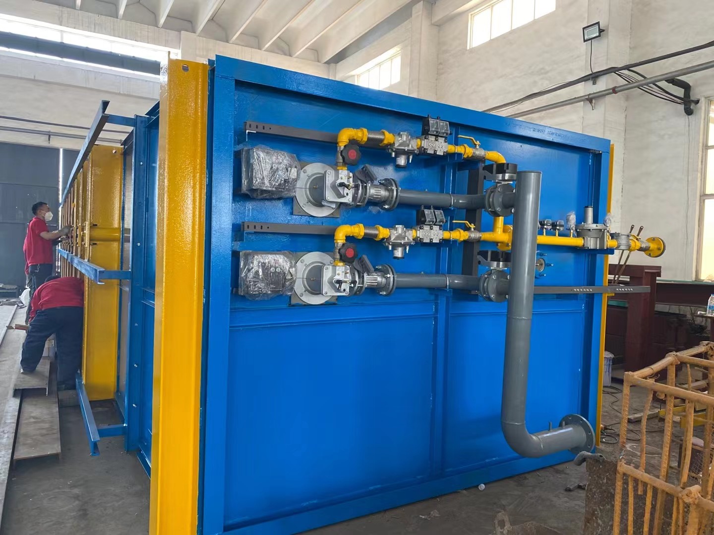 trường hợp công ty mới nhất về Kết thúc dự án lò mạ kẽm nhúng nóng Wenxian Wuyue