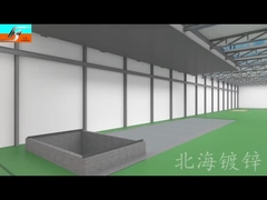 Dự án dây chuyền sản xuất nhà máy mạ kẽm nhúng nóng tự động công nghiệp chìa khóa trao tay