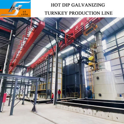 Hot Dip Galvanizing Line Plant Factory Equipment Customize Zinc Kettle Furnace Best Supplier
