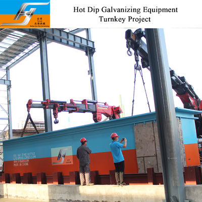 Zinc Kettle Pot Tank For Hot Dip Galvanizing Plant Equipment Production Line Manufacturer One Stop Service