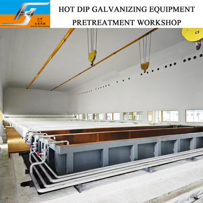 Customized Design Automatic Hot Dip Galvanizing Plant with High Efficiency and Eco-friendly Production Line