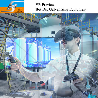 VR Preview Hot Dip Galvanizing Production Line with Customized Design for Turnkey Projects