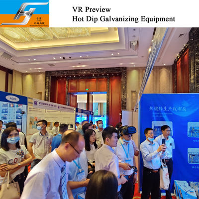 VR Preview Hot Dip Galvanizing Production Line with Customized Design for Turnkey Projects